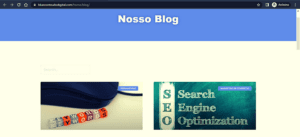 Conteúdo publicado no seu site